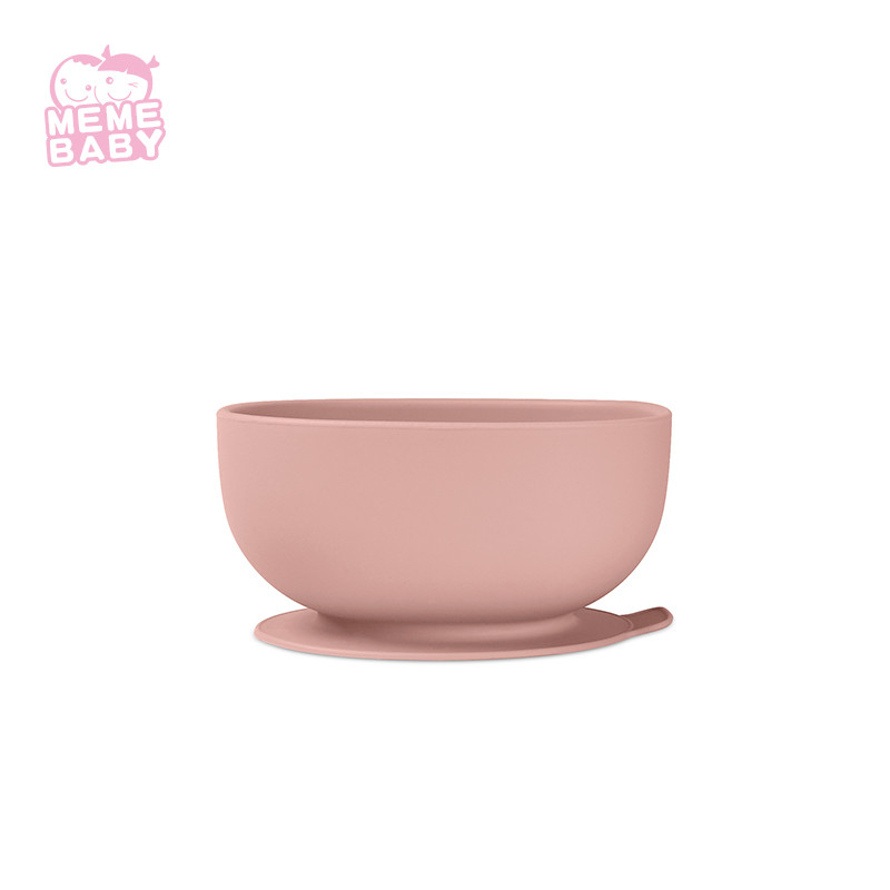 Silicone Baby Bowl Set Suction Non Slip Learning Weaning Easy To Clean